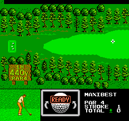 Golf Grand Slam (Japan) In game screenshot